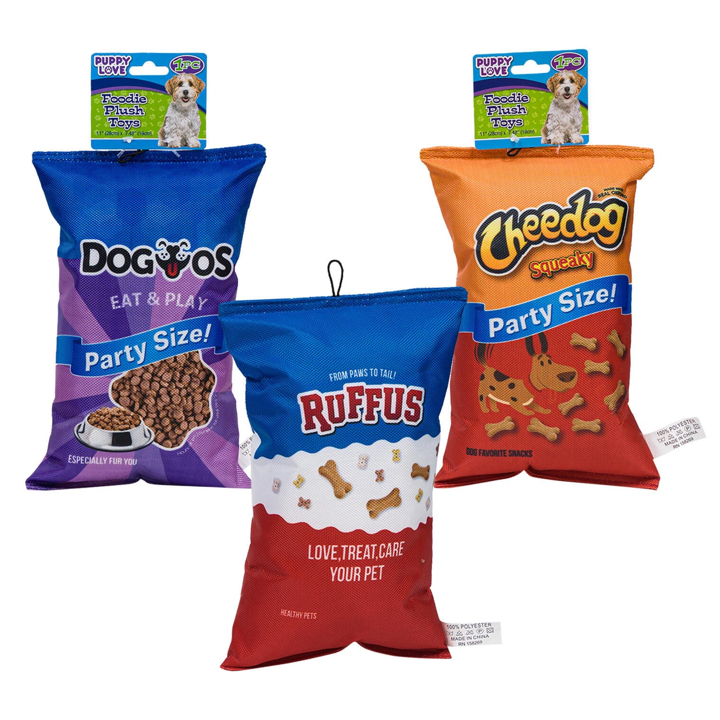 PET TOY,10.6"w/SQUEAKER CHIPBA