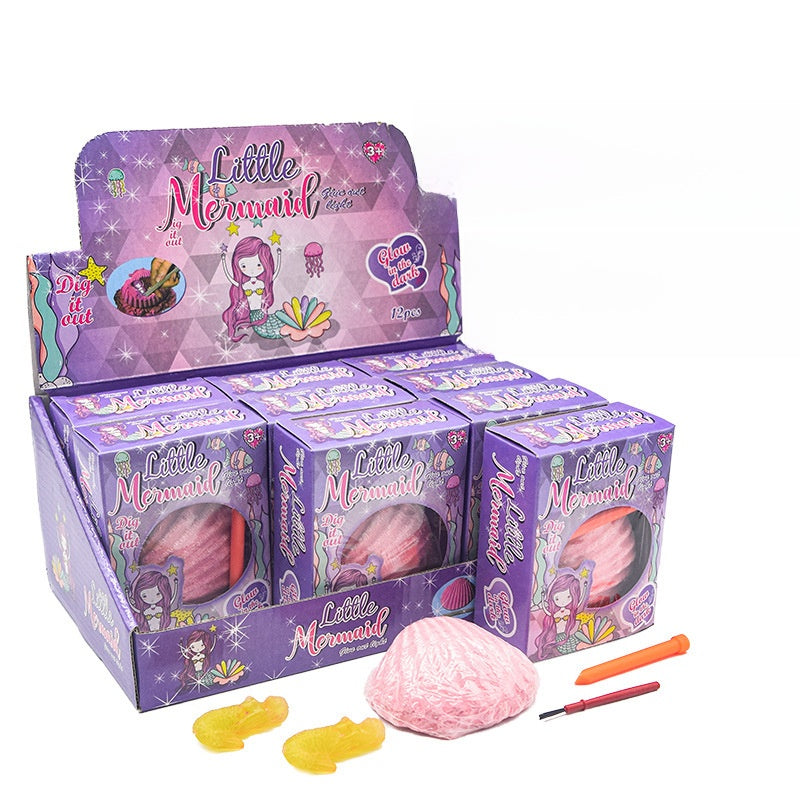 Mermaid Dig Kit Glow in the Dark