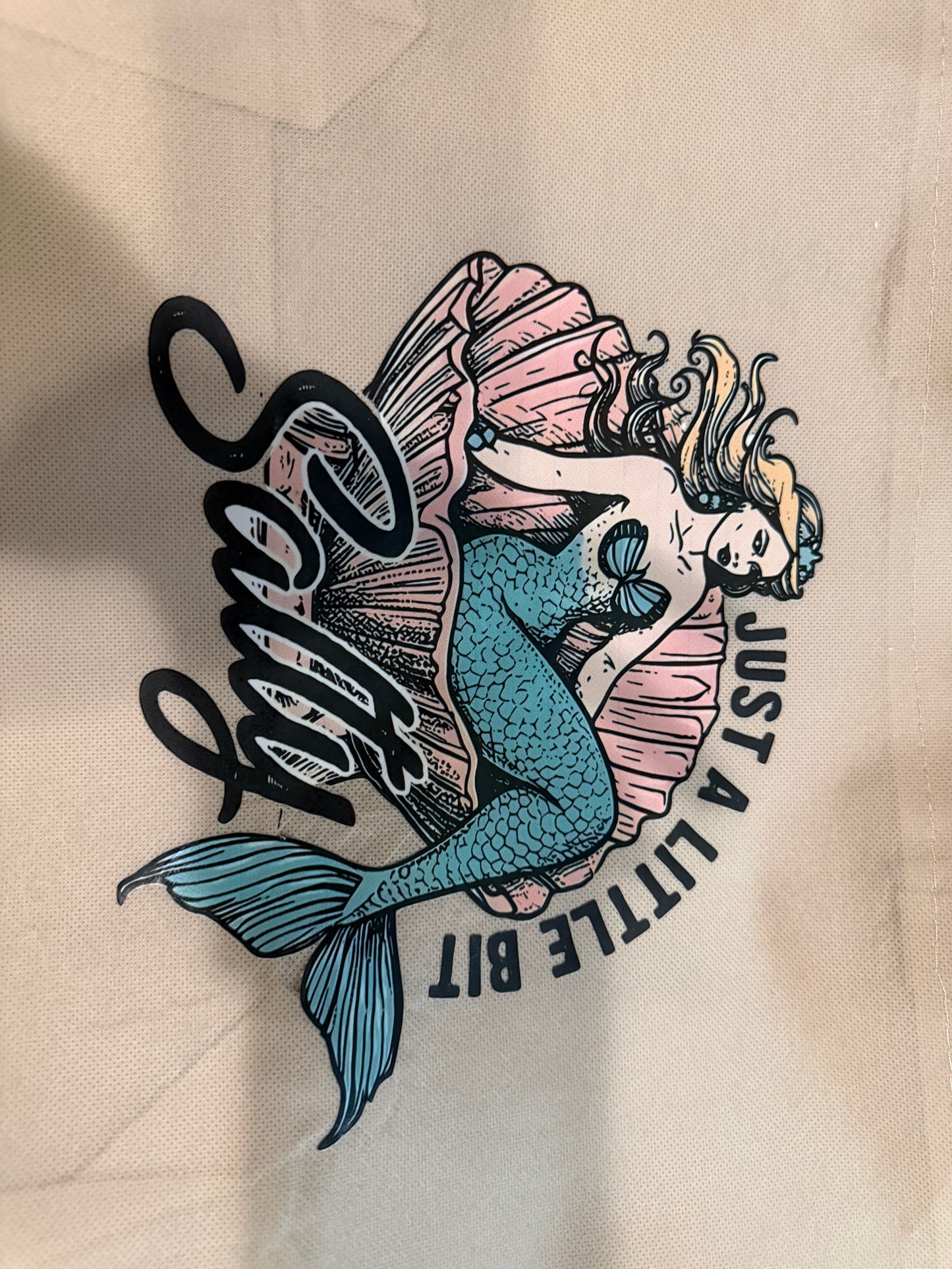 Shopping Tote-A Bit Salty Mermaid