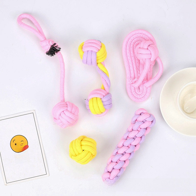 Pink Chew Slipper Dog Toy Dog Chew