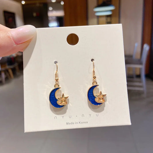 Moon Star Earrings