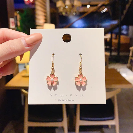 Tropical Flower Earrings