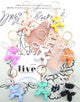 Balloon Dog Keychain with Pearl Chain