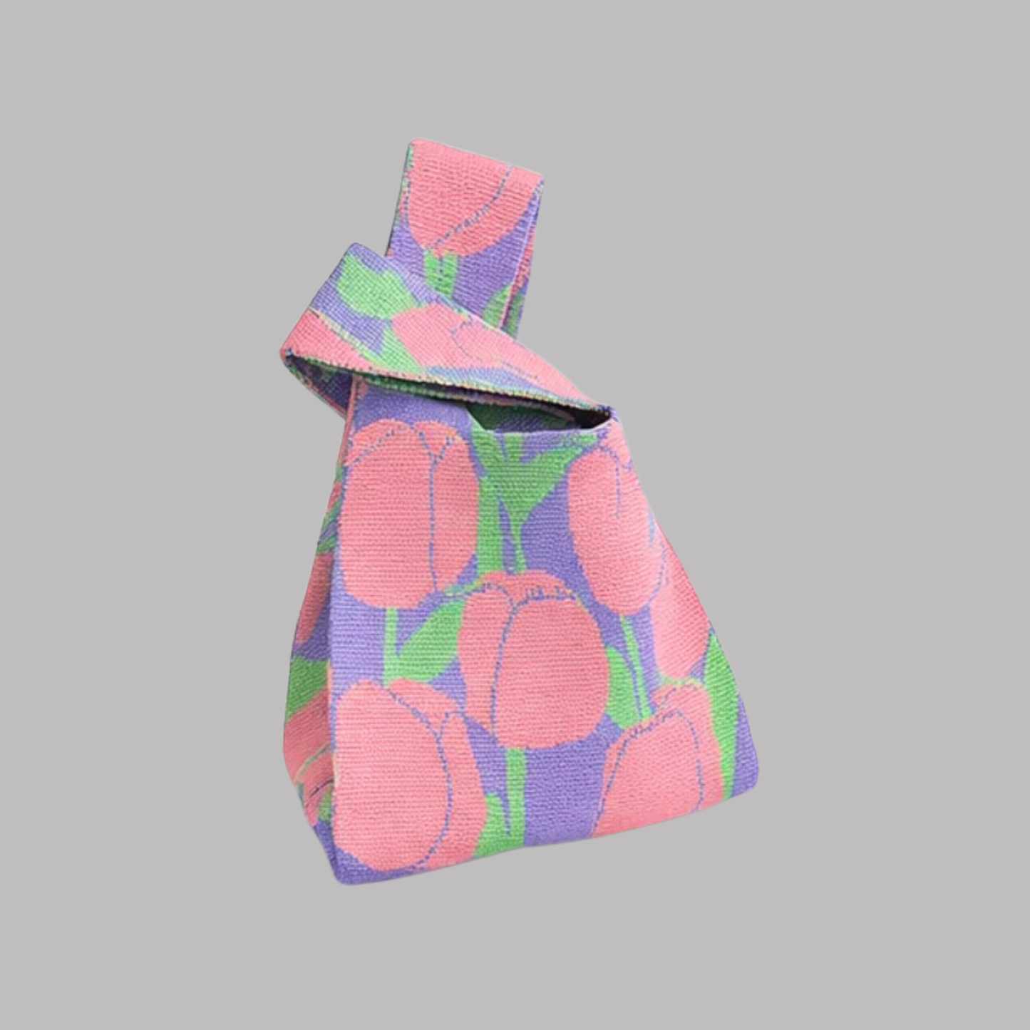Pink and Green Tote